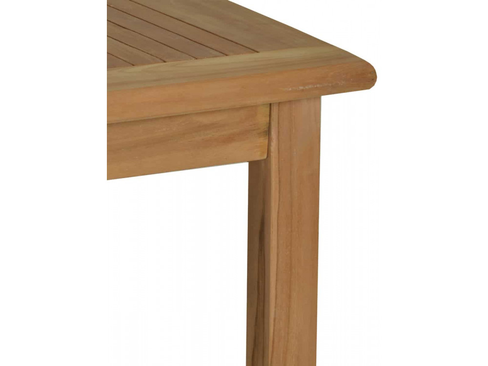 Gartentisch  Gartenmöbel Outdoor Modern Teak Honig 70086 6