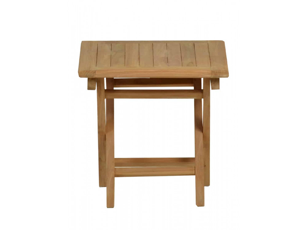 Gartentisch  Gartenmöbel Outdoor Modern Teak Honig