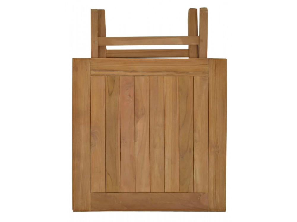 Gartentisch  Gartenmöbel Outdoor Modern Teak Honig