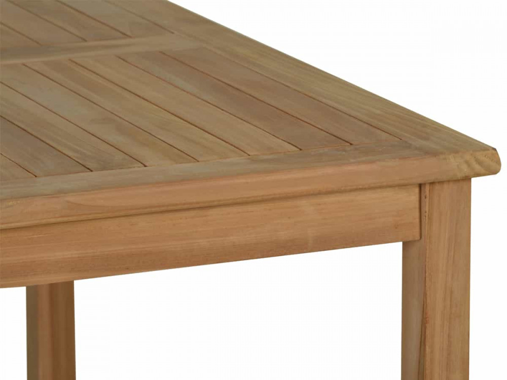 Gartentisch  Gartenmöbel Outdoor Modern Teak Honig