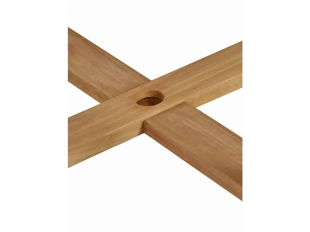 Gartentisch  Gartenmöbel Outdoor Modern Teak Honig