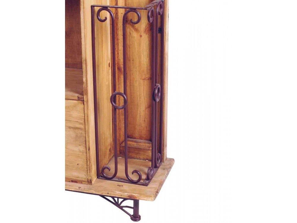 Garderobenschrank Mexico Möbel Landhaus Pinie Honig