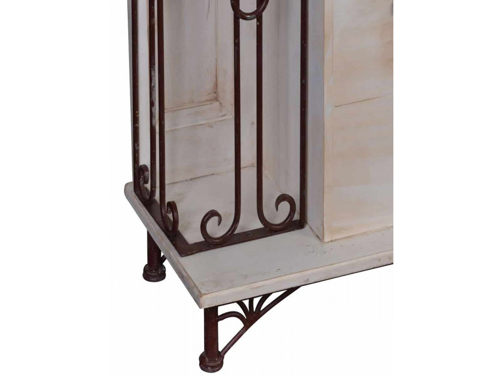 Garderobenschrank Mexico Möbel Landhaus Pinie Weiß