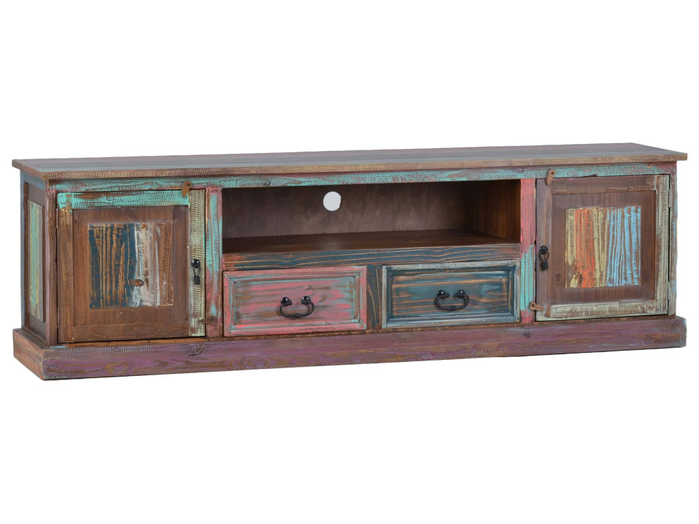 Lowboard Cancun Shabby Chic Pinie Bunt