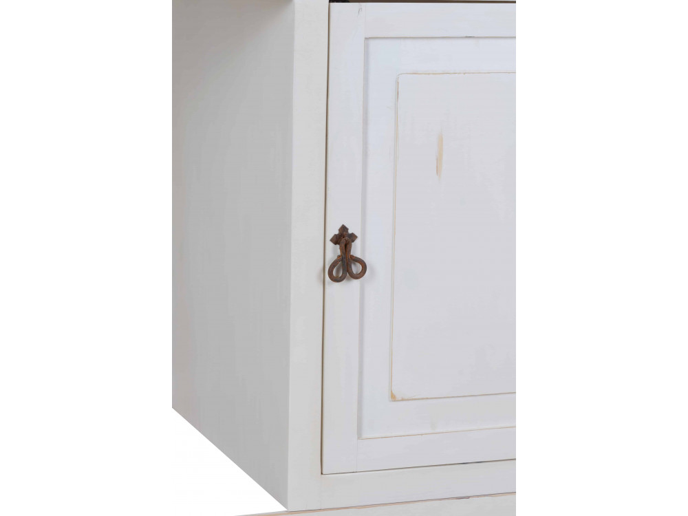 Küchenmodul Mexico Möbel Landhaus Pinie Weiß