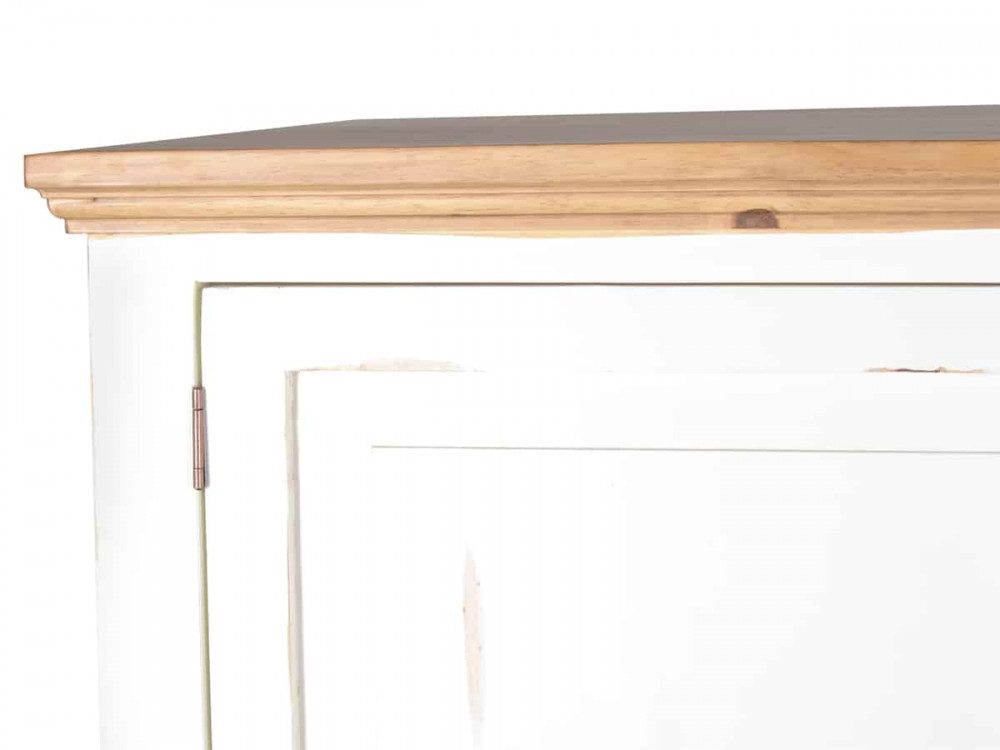 Küchenmodul Mexico Möbel Landhaus Pinie Weiß