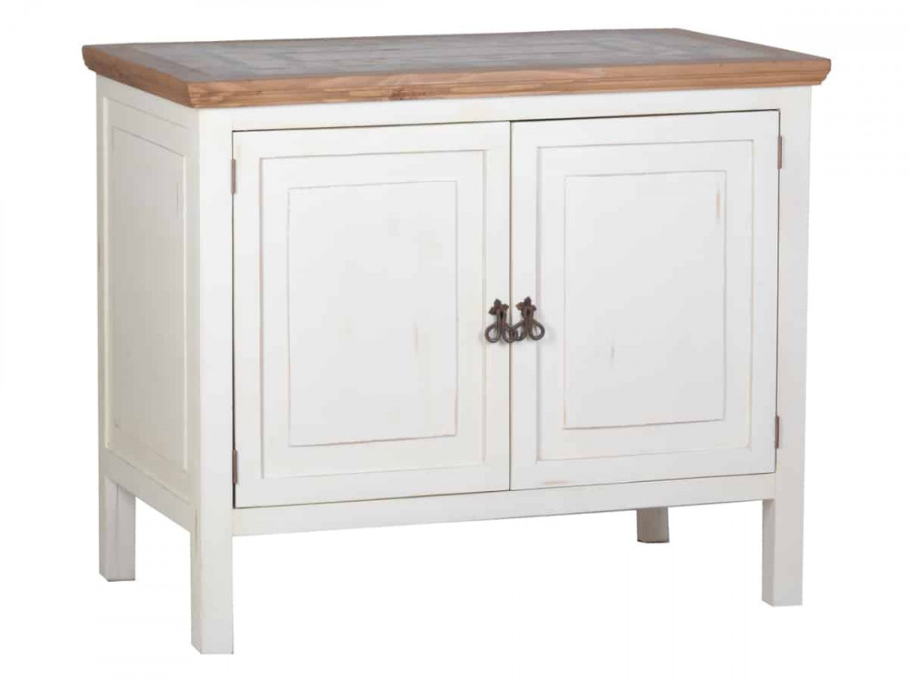 Küchenmodul Mexico Möbel Landhaus Pinie Weiß