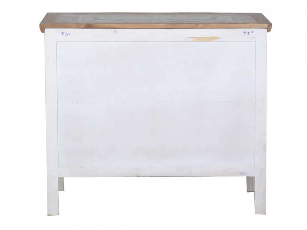 Küchenmodul Mexico Möbel Landhaus Pinie Weiß