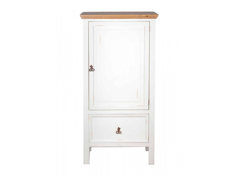 Küchenmodul Mexico Möbel Landhaus Pinie Weiß