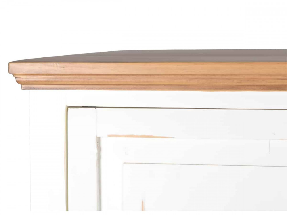 Küchenmodul Mexico Möbel Landhaus Pinie Weiß