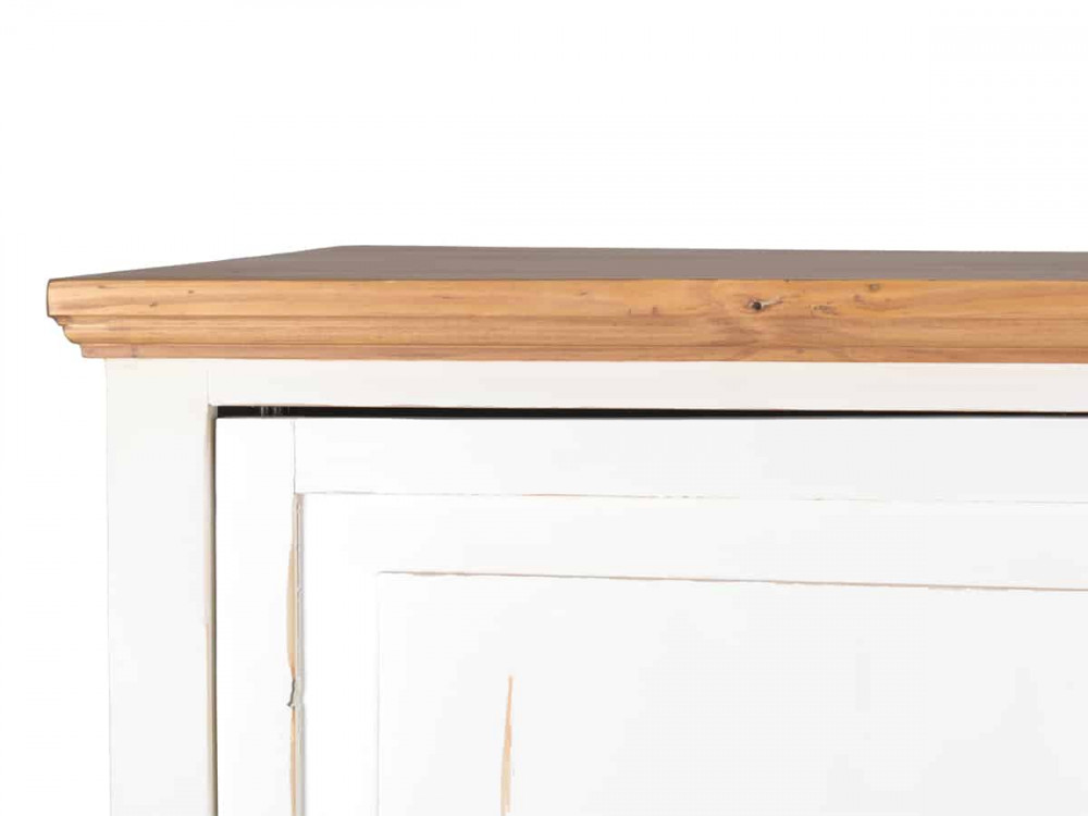 Küchenmodul Mexico Möbel Landhaus Pinie Weiß