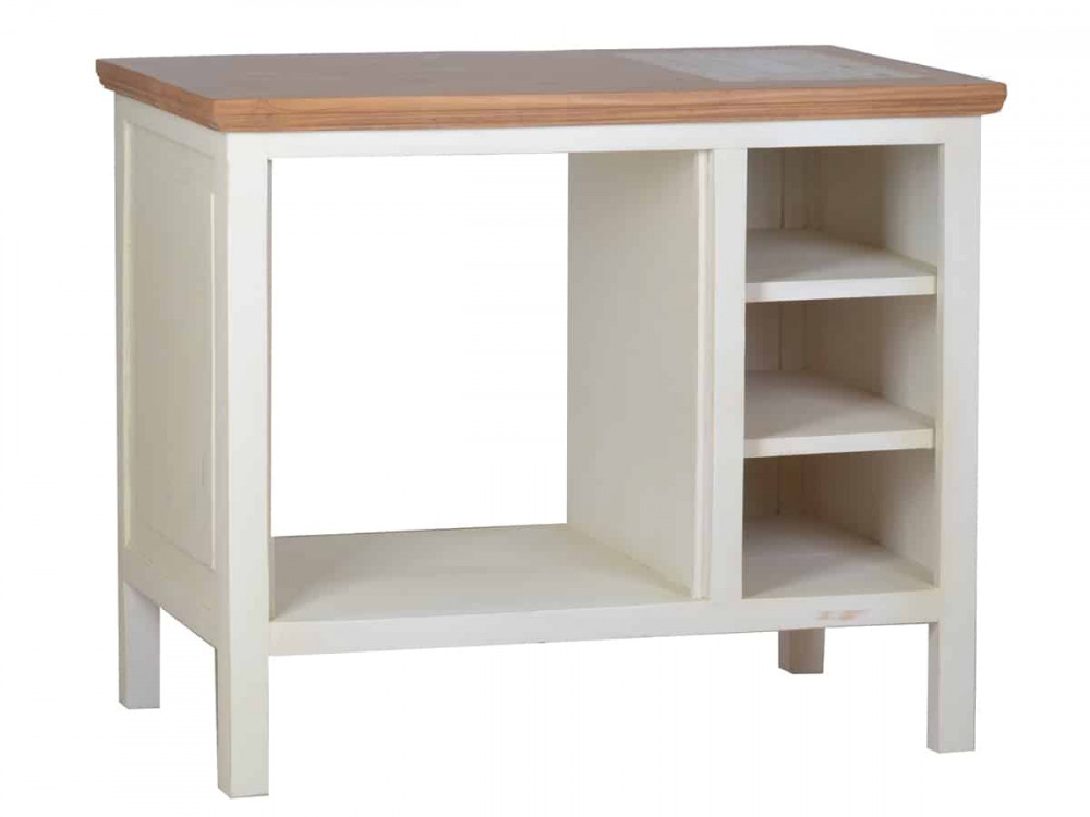 Küchenmodul Mexico Möbel Landhaus Pinie Weiß