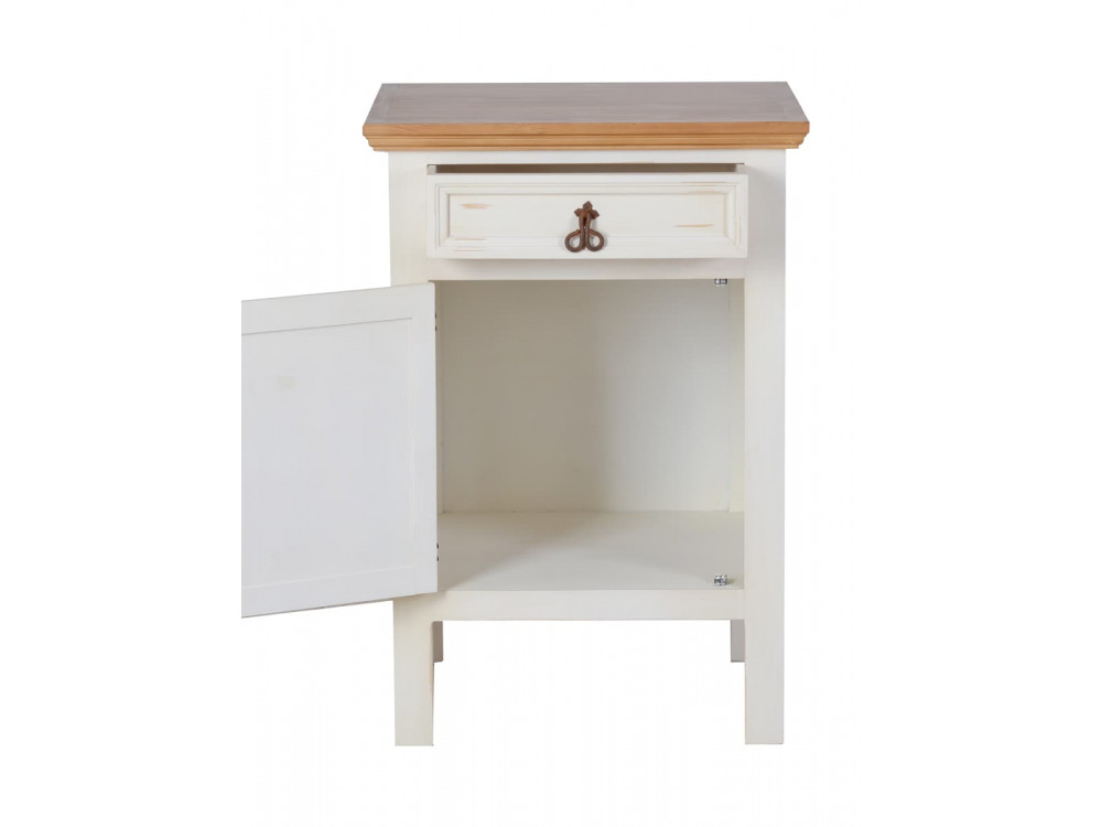 Küchenmodul Mexico Möbel Landhaus Pinie Weiß