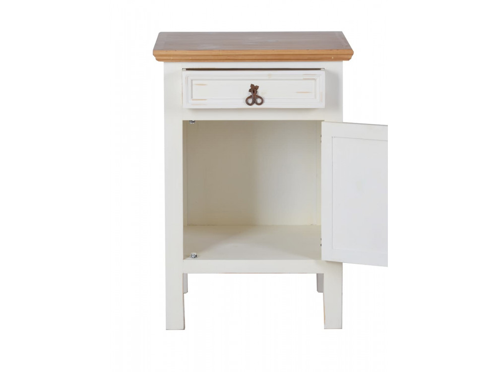 Küchenmodul Mexico Möbel Landhaus Pinie Weiß