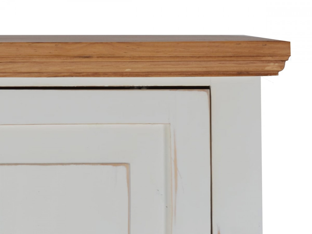 Küchenmodul Mexico Möbel Landhaus Pinie Weiß