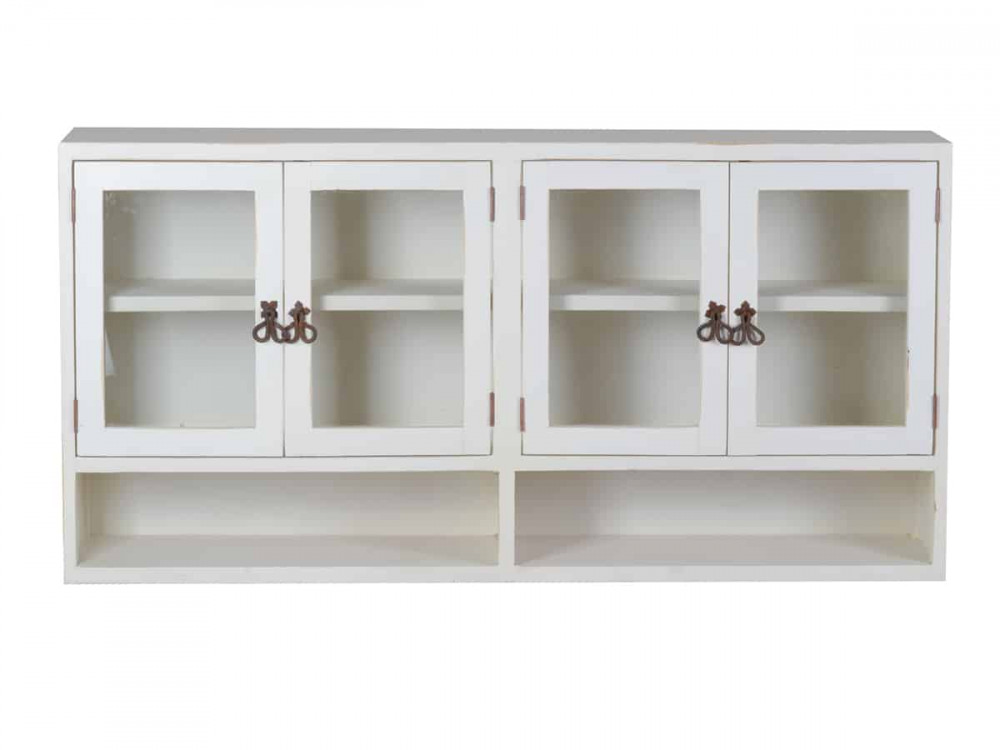 Hängeschrank Mexico Möbel Landhaus Pinie Weiß