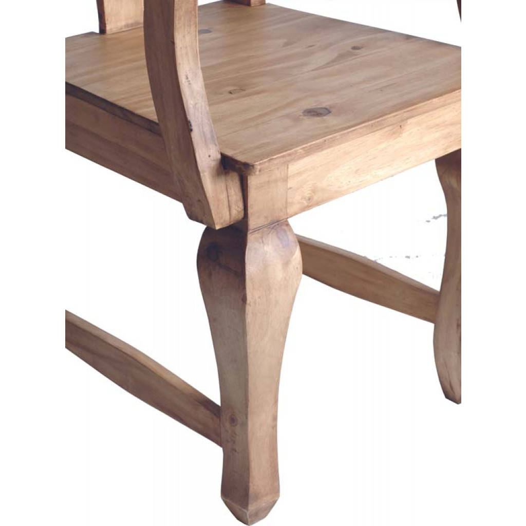 Armlehnstuhl Mexico Möbel Landhaus Pinie Honig