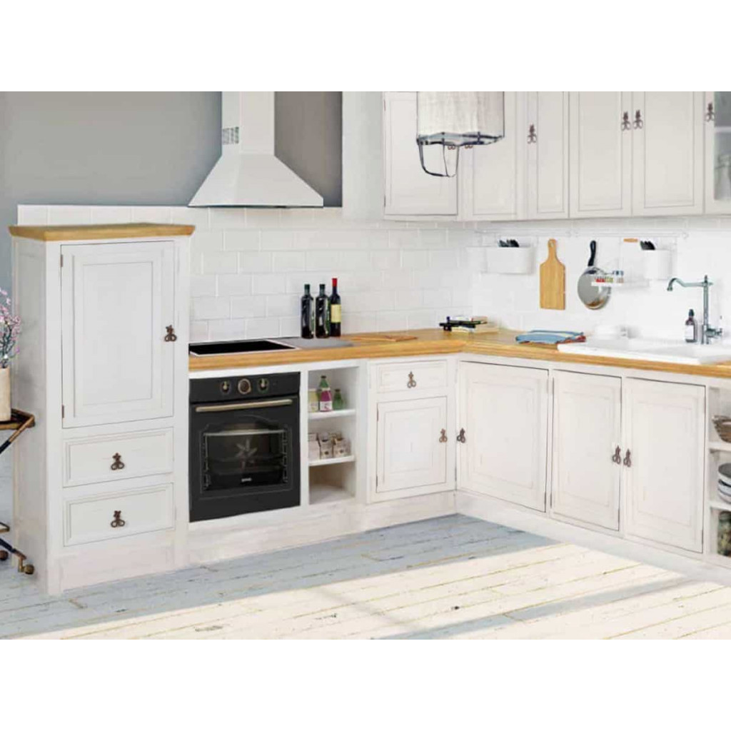 Hängeschrank Mexico Möbel Landhaus Pinie Weiß