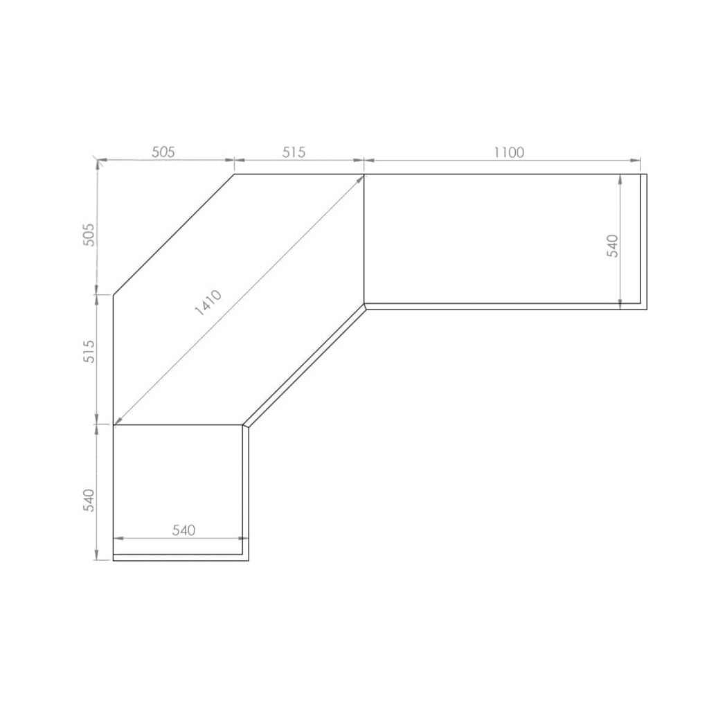 Schreibtisch Mexico Möbel Landhaus Pinie Honig