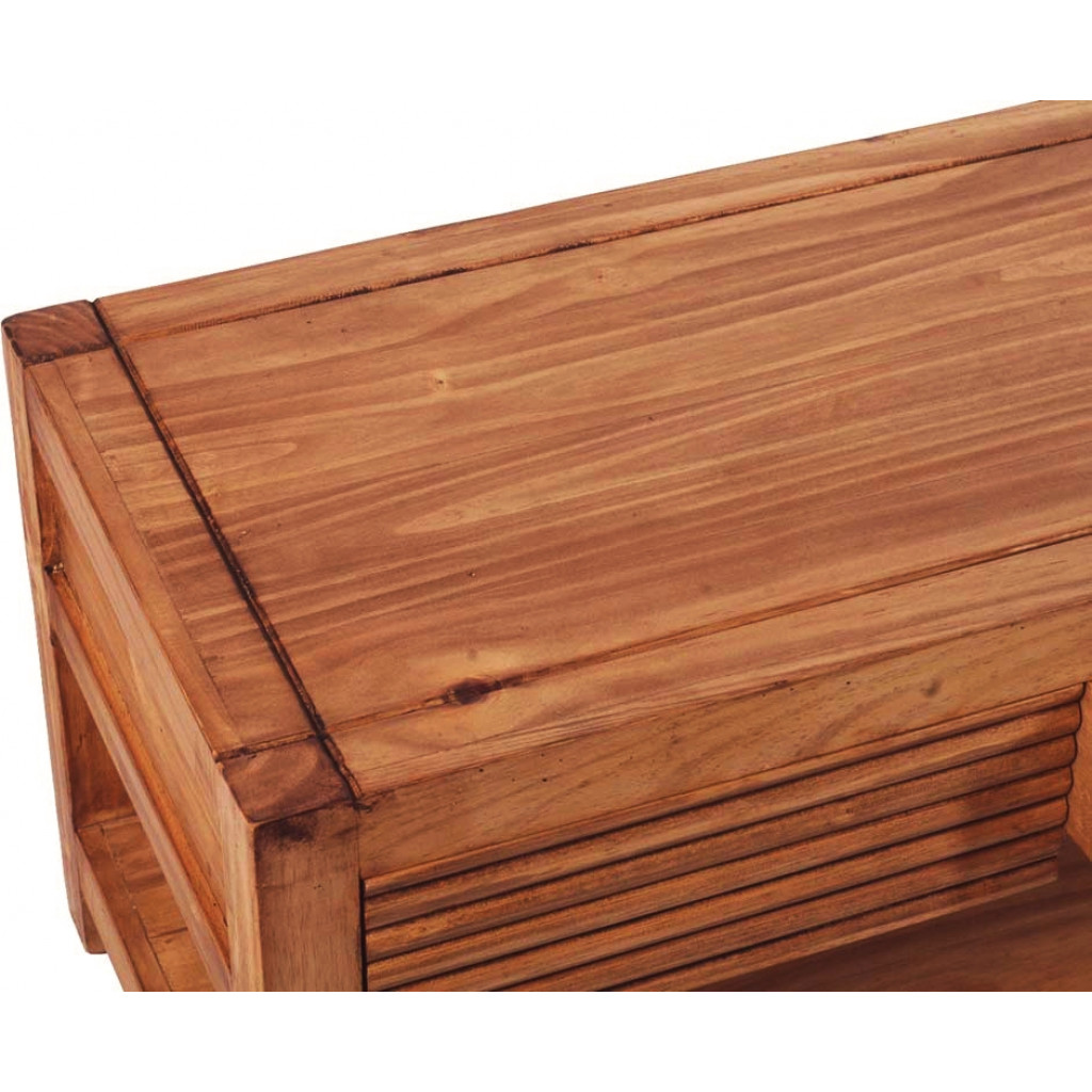 Schuhschrank Mexico Möbel Landhaus Pinie Honig 10237 3