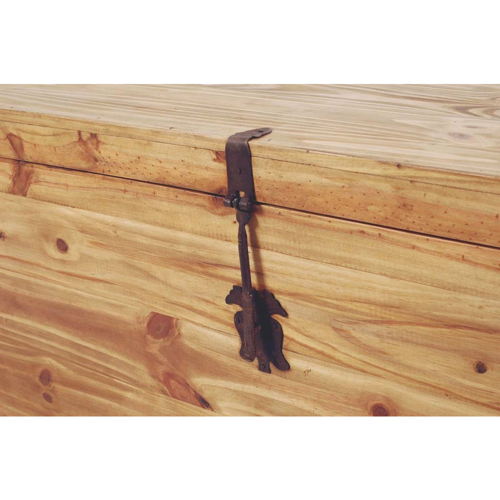 Truhe Mexico Möbel Landhaus Pinie Honig