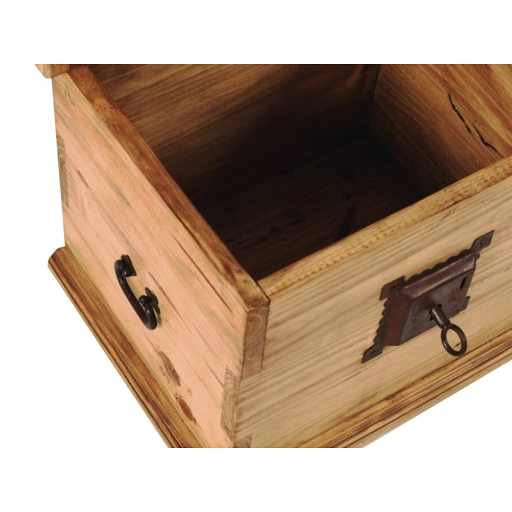 Truhe Mexico Möbel Landhaus Pinie Honig