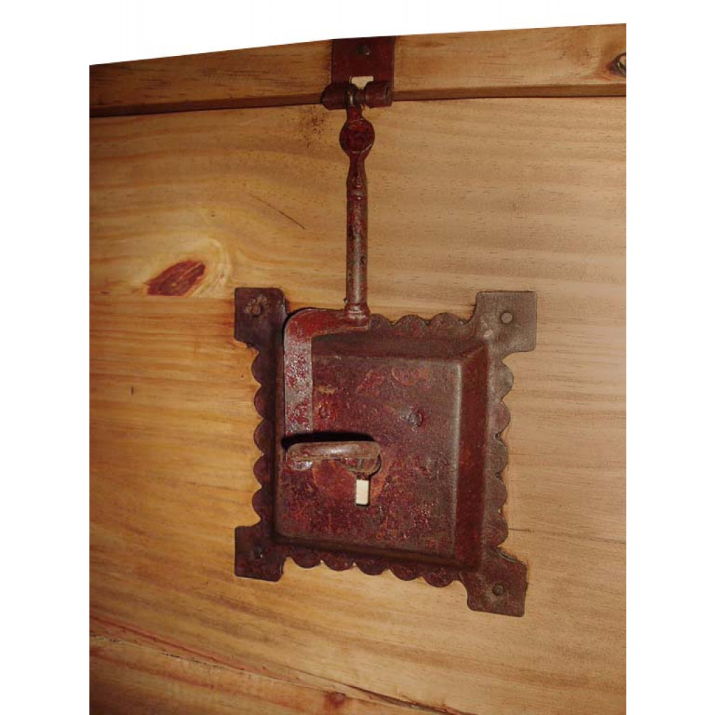 Truhe Mexico Möbel Landhaus Pinie Honig