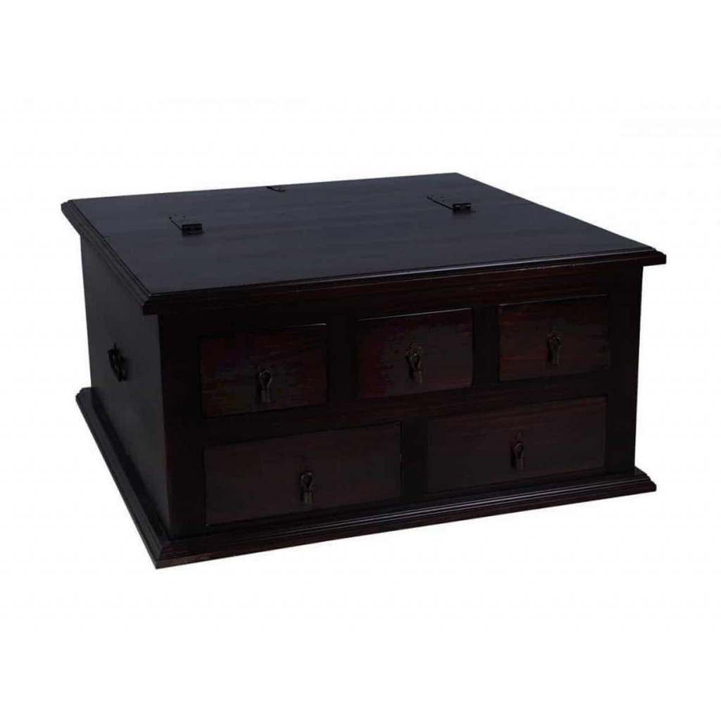 Truhentisch Mexico Möbel Kolonialstil Massivholz Pinie Kolonialstil