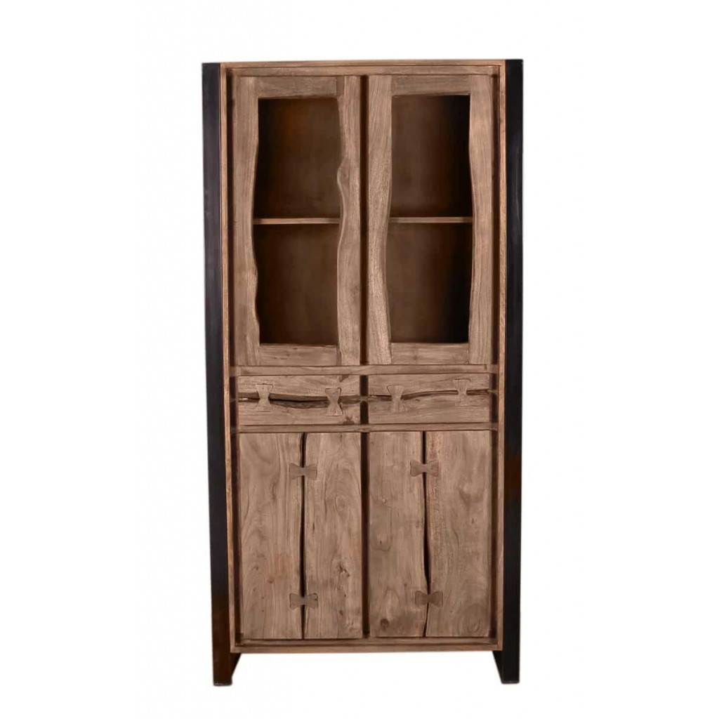 Vitrine Westend Modern Akazie Akazie natur