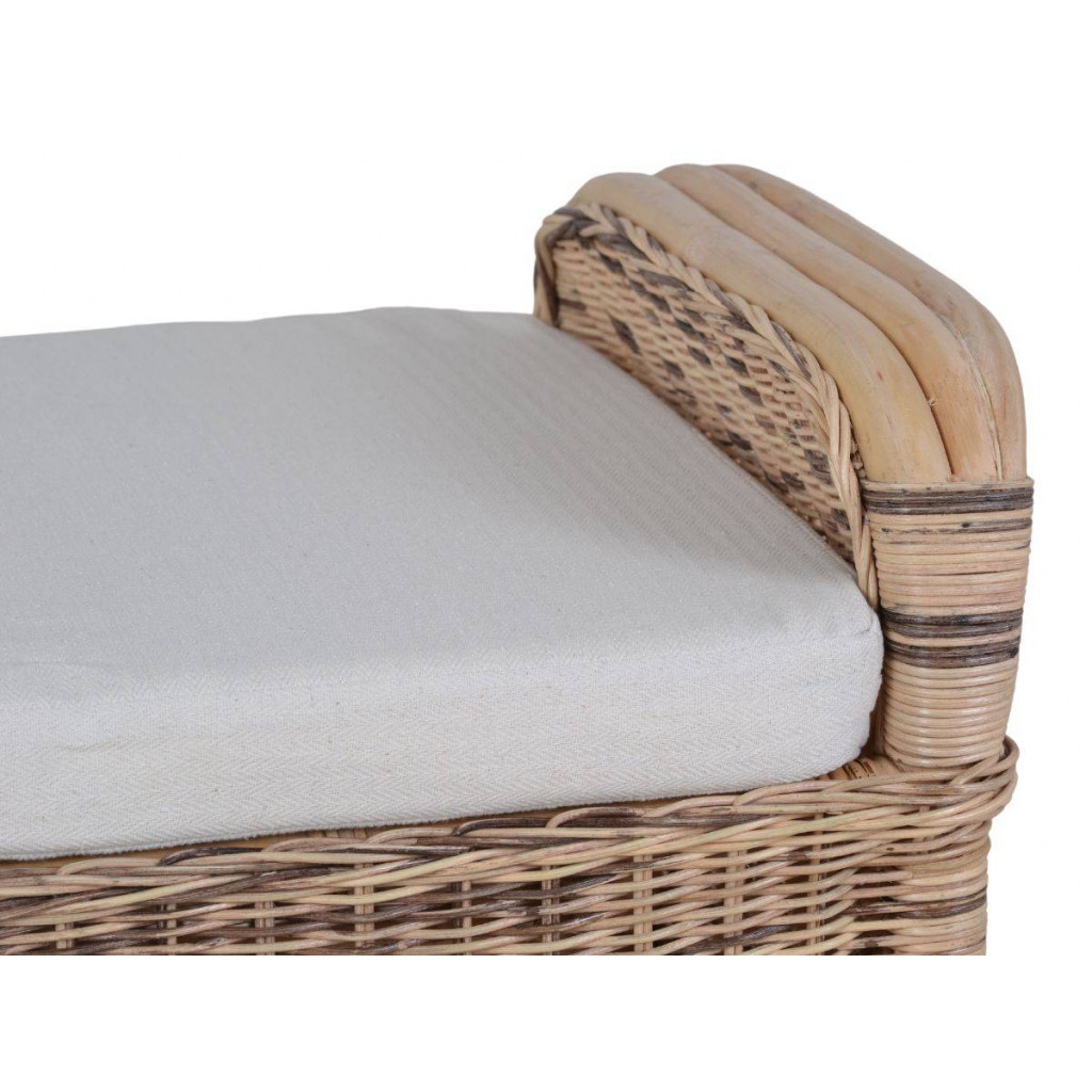 Sitzhocker  Landhaus Mahagoni Honig