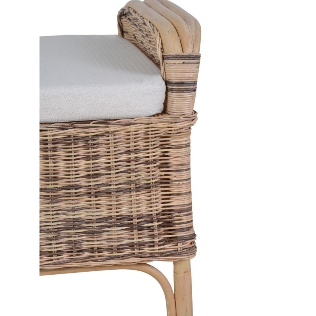 Sitzhocker  Landhaus Mahagoni Honig