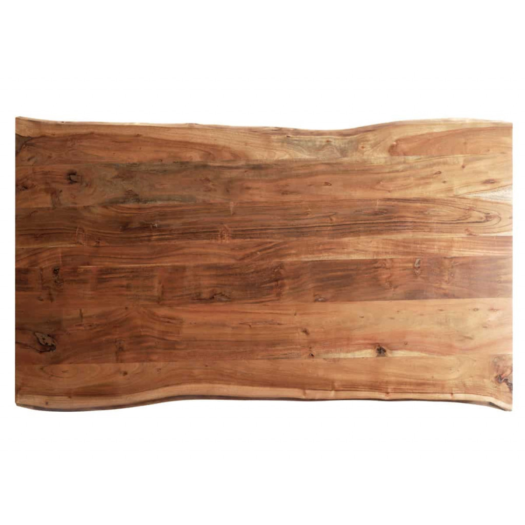 Bartisch  Modern Massivholz Metall Akazie Akazie natur