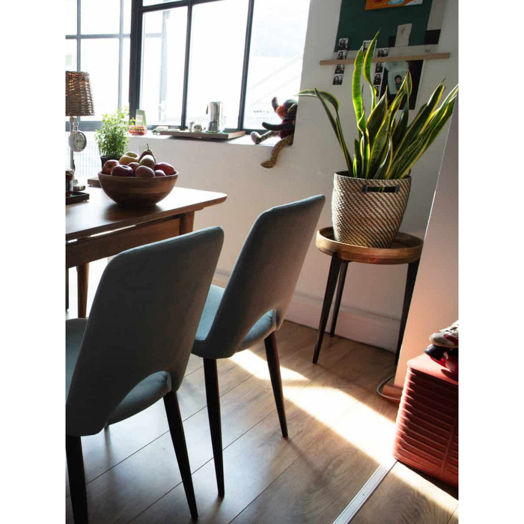 Beistelltisch Tom Tailor Modern Massivholz Metall Mango Braun