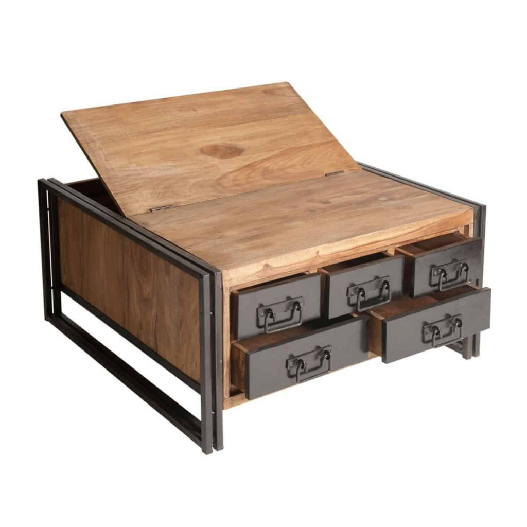 Couchtisch Madras Modern Sheesham Braun