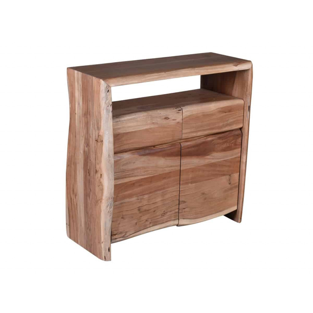 Kommode  Modern Massivholz Akazie Akazie natur