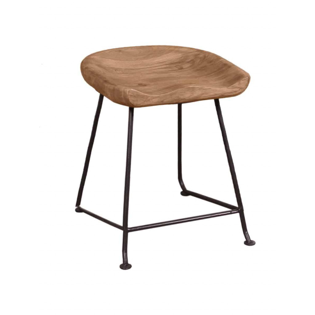 Sitzhocker  Modern Akazie Akazie natur