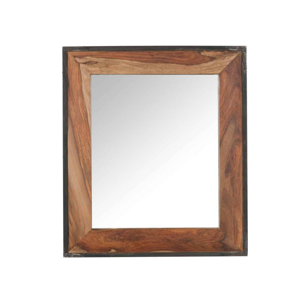 Spiegel Madras Modern Akazie Braun