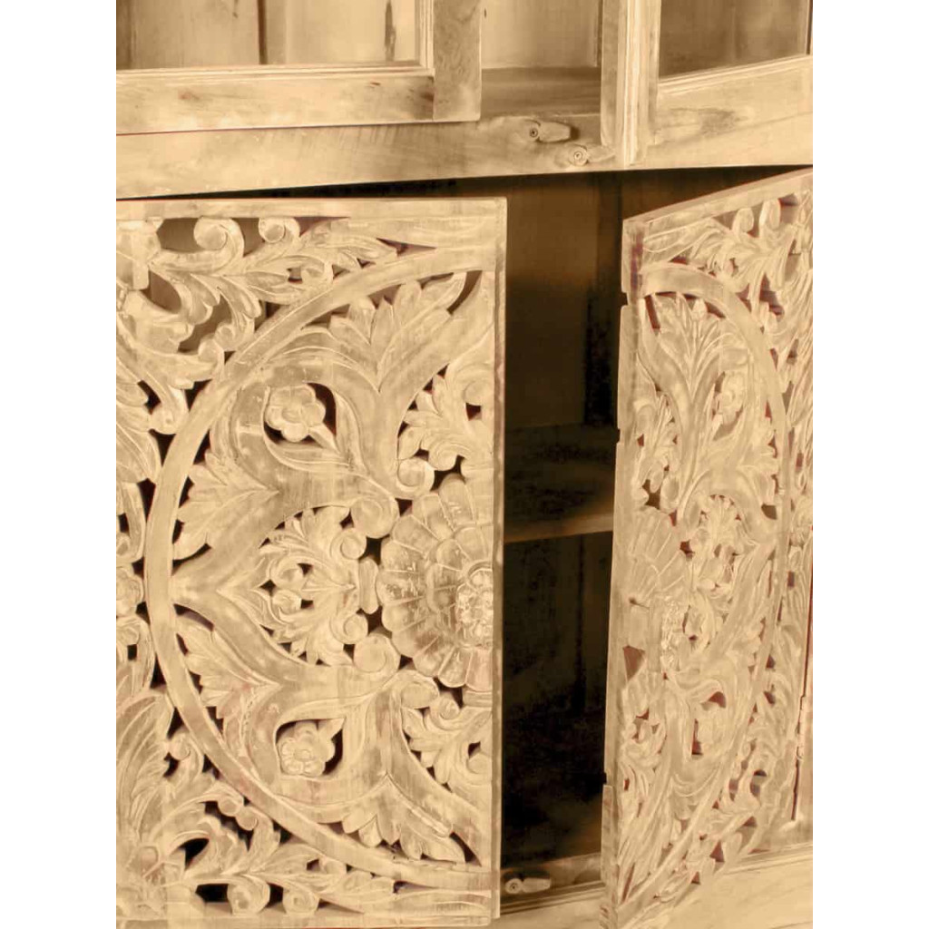 Vitrine Varanasi Modern Mango Natur