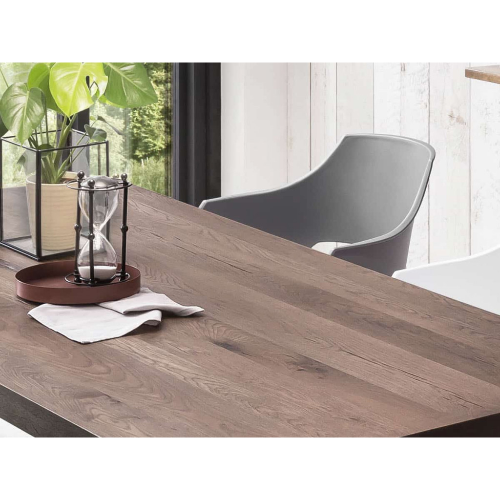 Esstisch  Modern Eiche Dunkelbraun