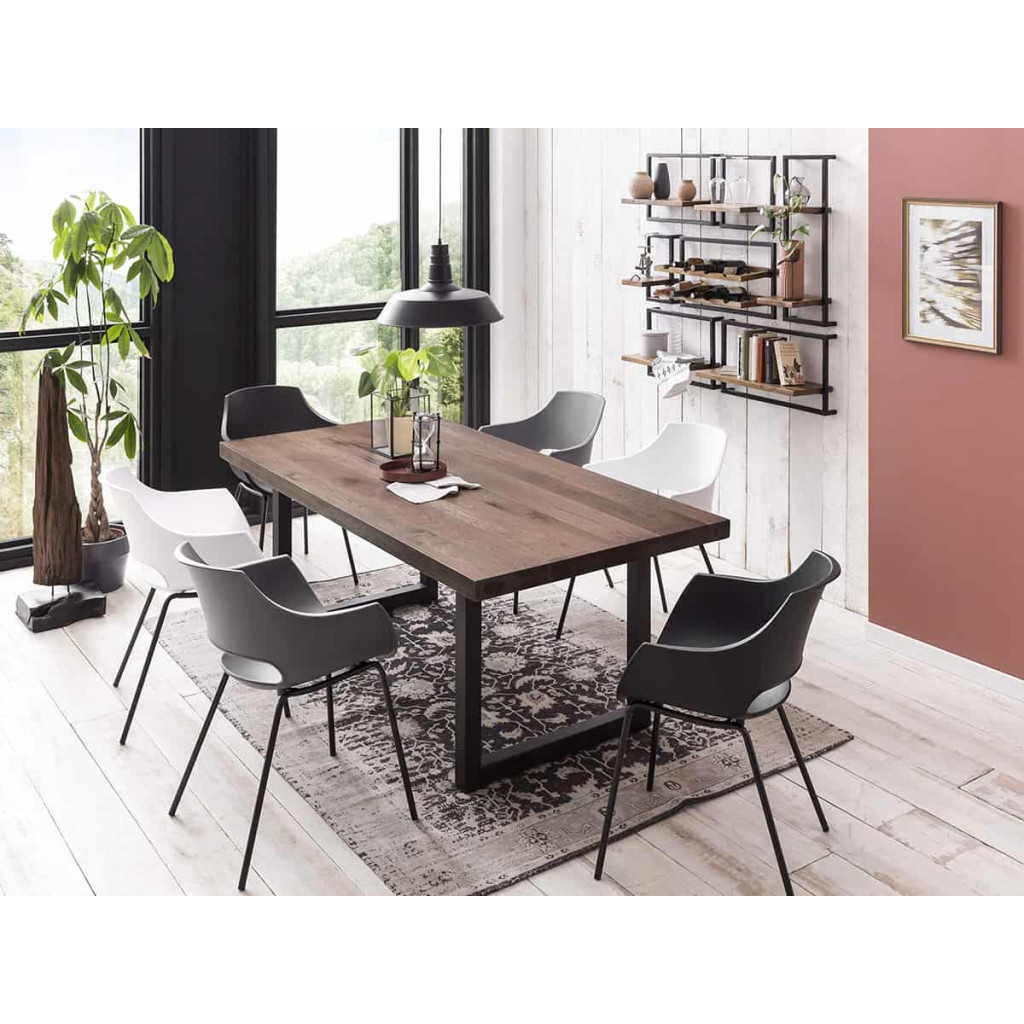 Esstisch  Modern Eiche Dunkelbraun