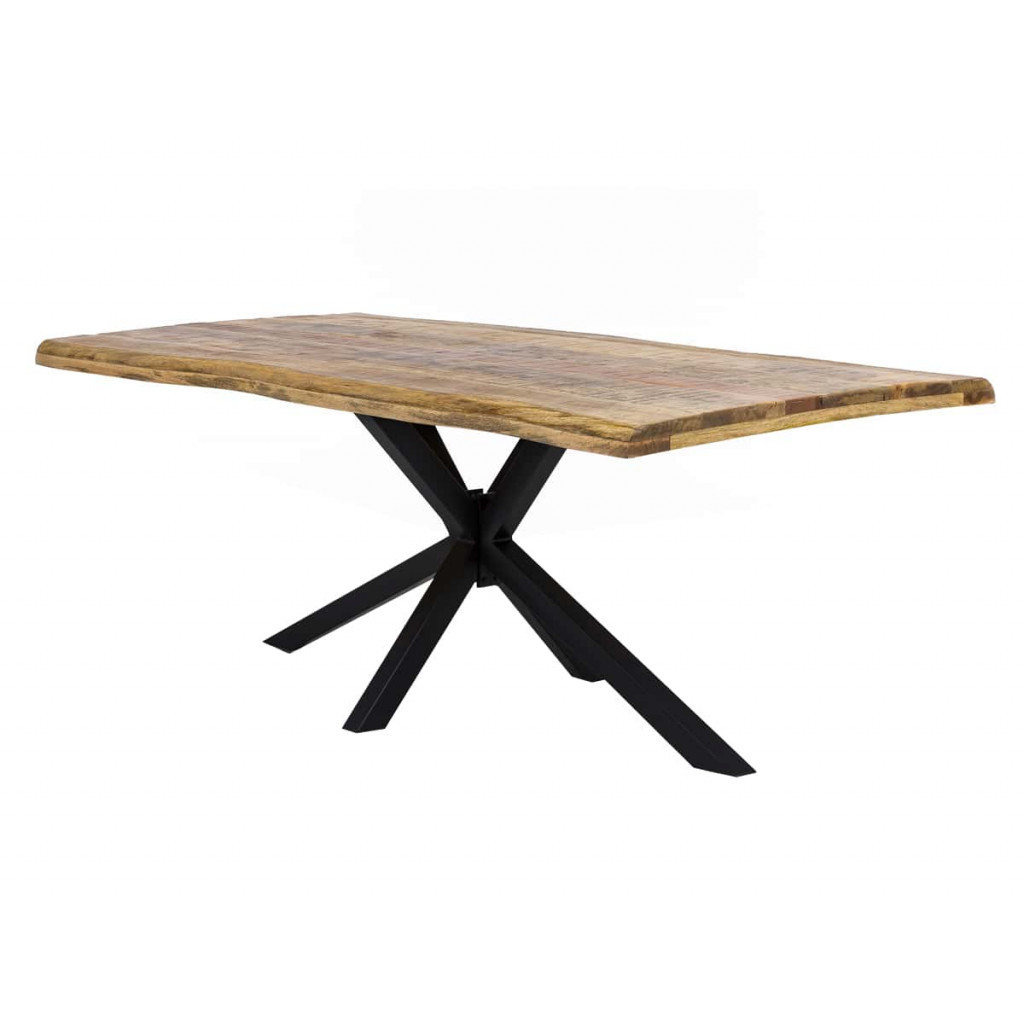 Esstisch Vanaja Modern Mango Dunkelbraun