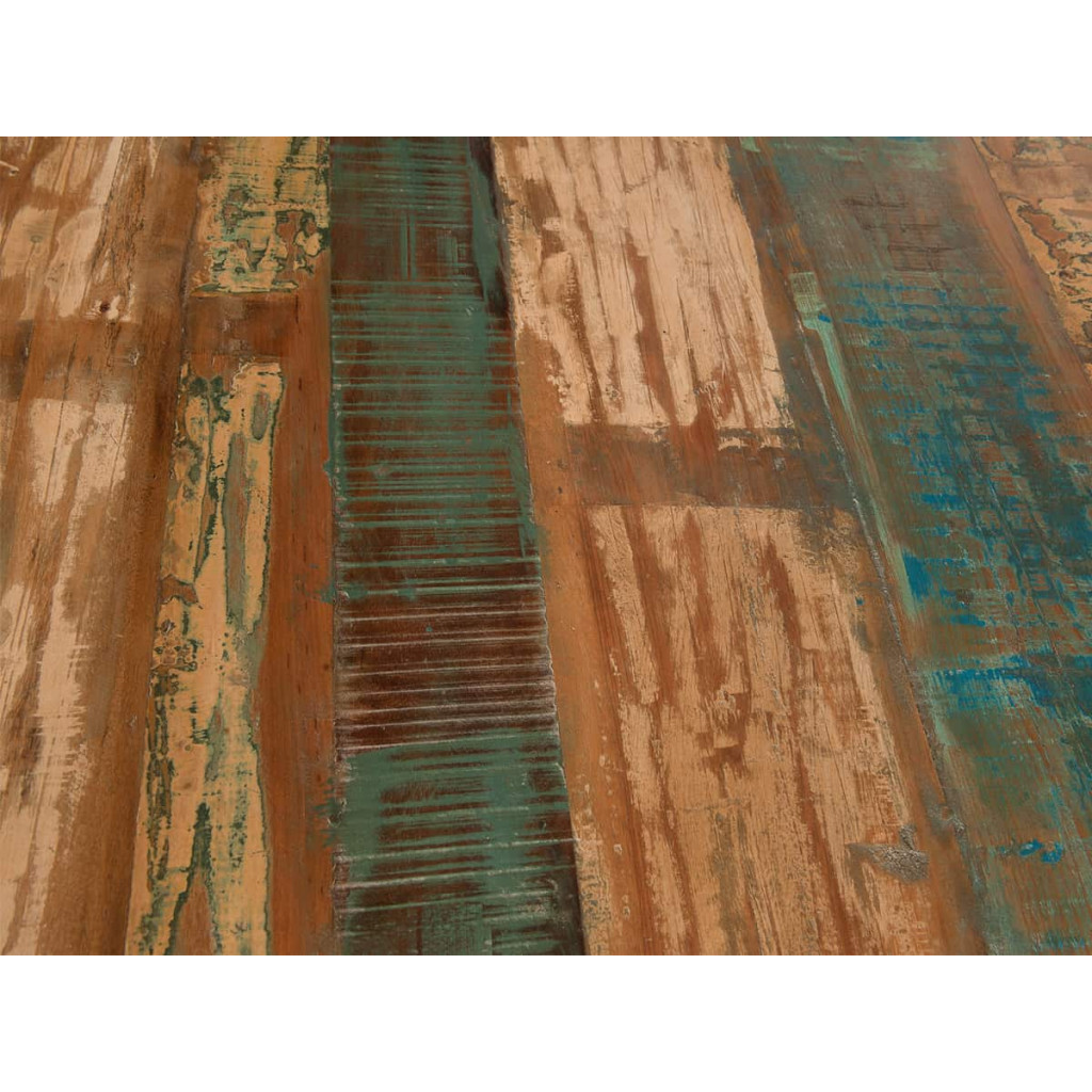 Esstisch Vanaja Modern Recycletes Holz Dunkelbraun