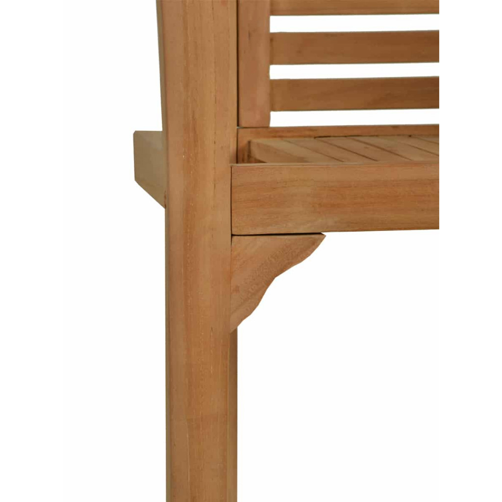 Gartenstuhl  Gartenmöbel Outdoor Modern Teak Honig