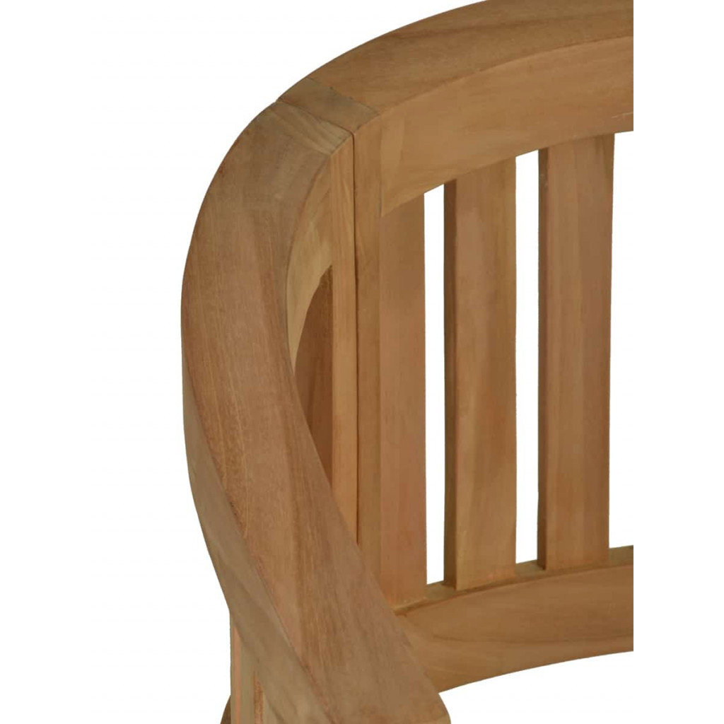 Gartenstuhl  Gartenmöbel Outdoor Modern Teak Honig