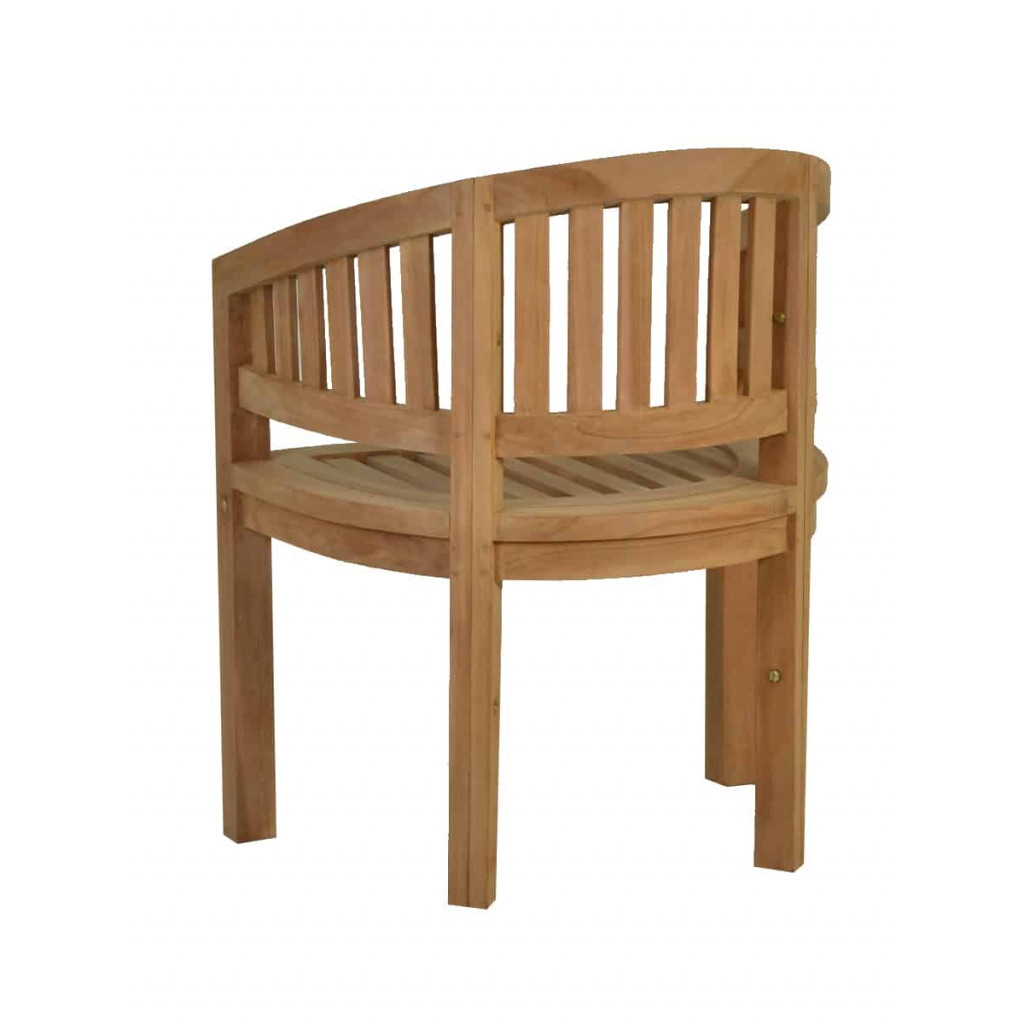 Gartenstuhl  Gartenmöbel Outdoor Modern Teak Honig