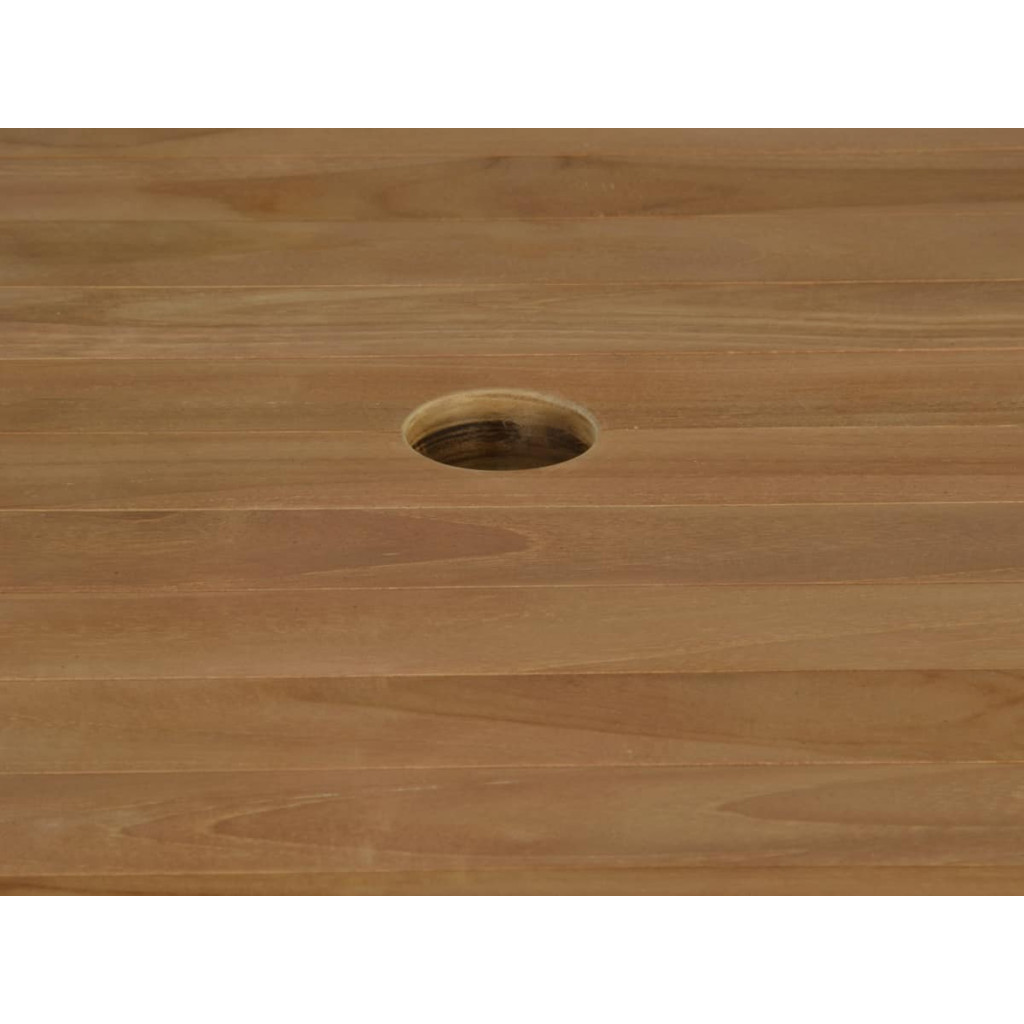 Gartentisch  Gartenmöbel Outdoor Modern Teak Honig