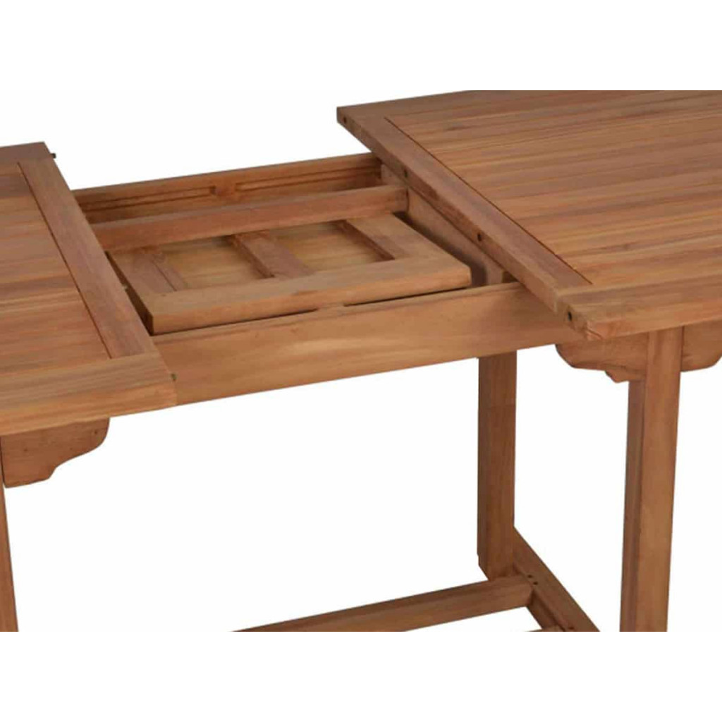 Gartentisch  Gartenmöbel Outdoor Modern Teak Honig