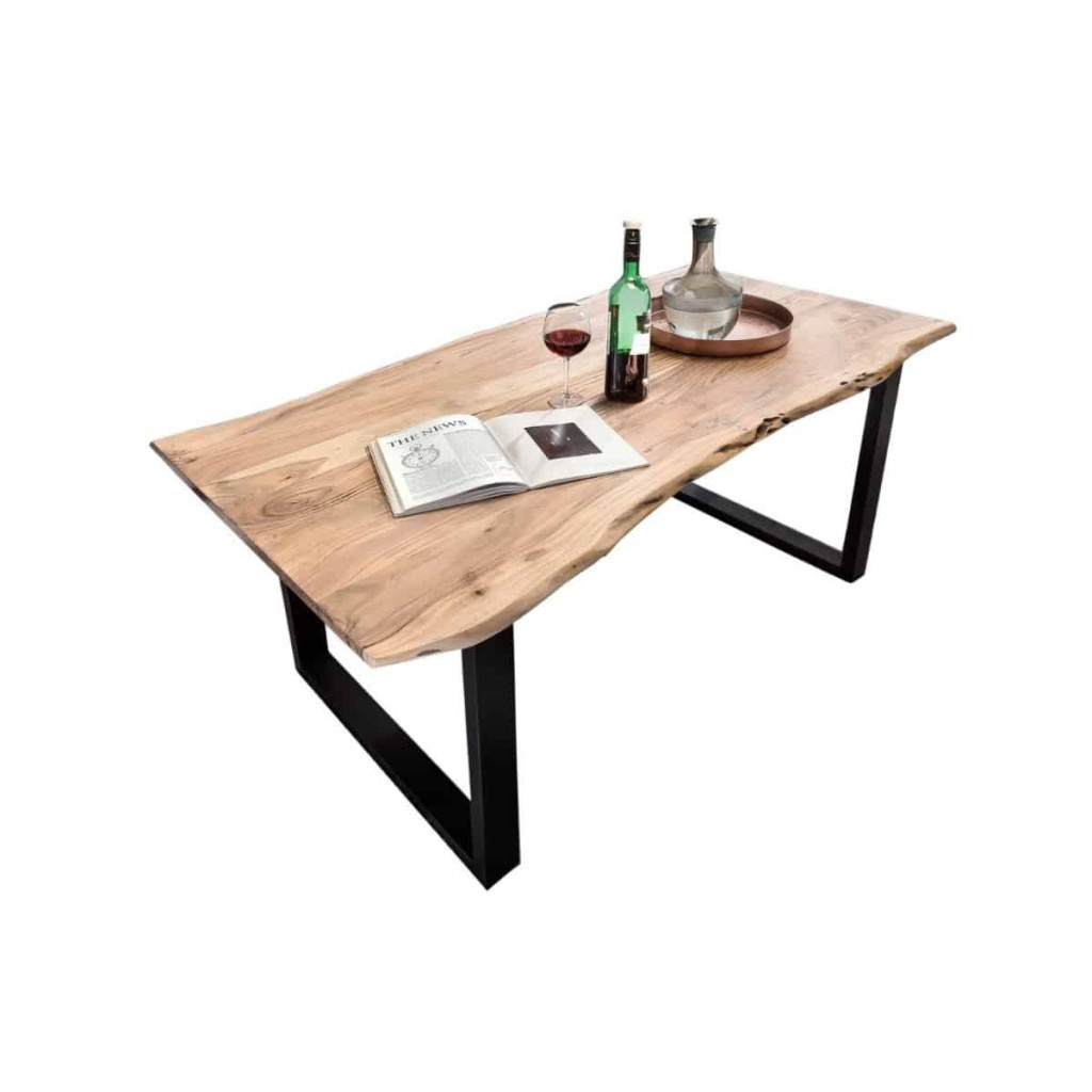 Esstisch Vanaja Modern Akazie Braun