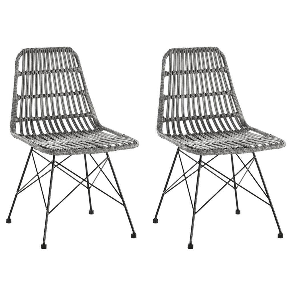 Esszimmerstuhl  Modern Grau