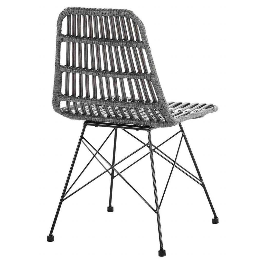 Esszimmerstuhl  Modern Grau